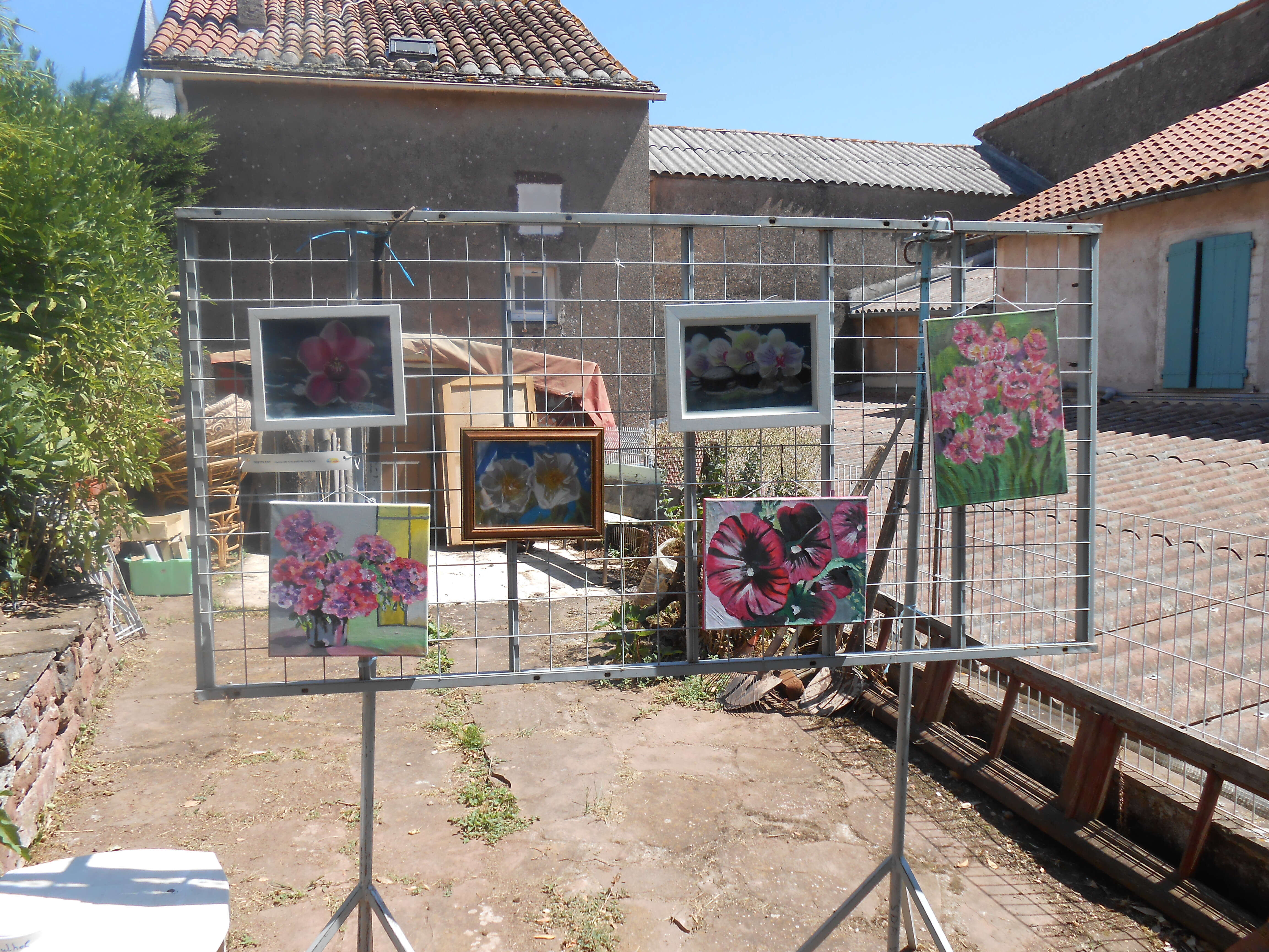 exposition jardin de Rosy
