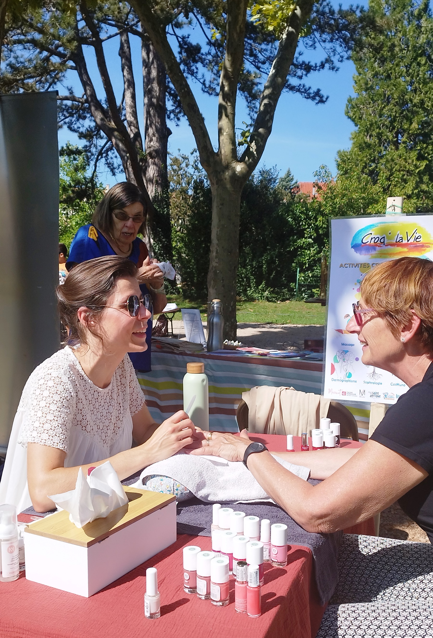 soin   de socio-esthétique avec Maximilienne